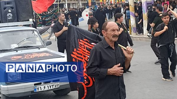 رنگ و بوی سوگواری عاشورا در محمودآباد 