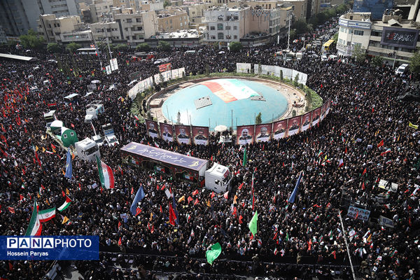 تشییع شهدای اقتدار در تهران - 1