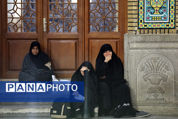 حرم کریمه اهل بیت در  شام شهادت حضرت زهرا(س)