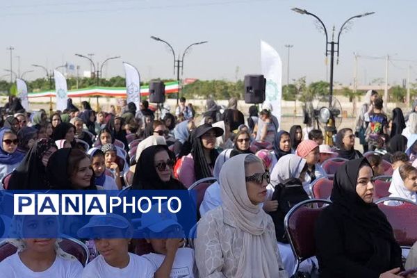 آیین افتتاحیه فاز اول بوستان سلامت باقرشهر 