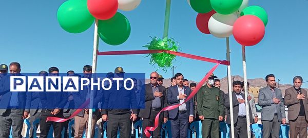  آیین افتتاح طرح شهید سردار سلیمانی در باخرز