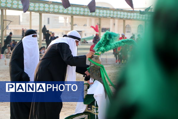 بازآفرینی نوجوان کربلا زیر آسمان لامرد