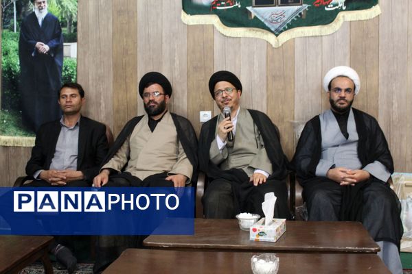 آیین سنگرسپاری رئیس اداره تبلیغات اسلامی شهرستان سامان