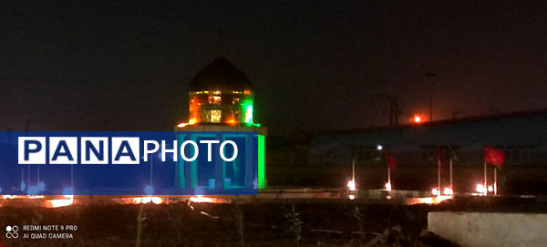 حضور فرهنگیان شهرستان دره‌شهر در مراسم افتتاحیه راهیان نور بسیج فرهنگیان کشور