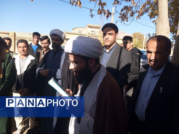 گرامیداشت ایام فاطمیه در گلزار شهدای ششبهره 