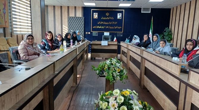 برگزاری کارگاه توانمندسازی دانش‌آموزان خبرنگاران پانا ناحیه 2 کرج و شهرستان فردیس 