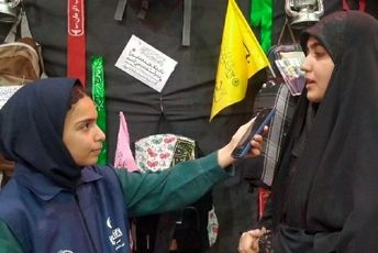 مراسم اربعین امام حسین علیه السلام  در گلزار گمنام شهدا طوری دیگر دلربایی می کند