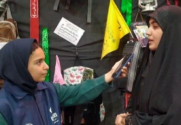 مراسم اربعین امام حسین علیه السلام  در گلزار گمنام شهدا طوری دیگر دلربایی می کند