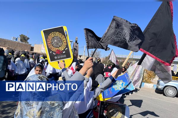 شهادت حضرت فاطمه (س) در مدارس شهر سورمق