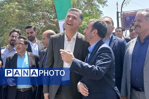 آیین افتتاحیه فاز اول بوستان سلامت باقرشهر 