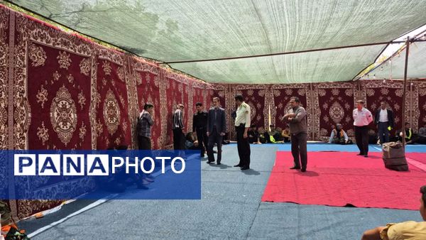 بازدید بخشدار جلگه رخ از موکب‌های خدمت‌رسانی به زائران رضوی