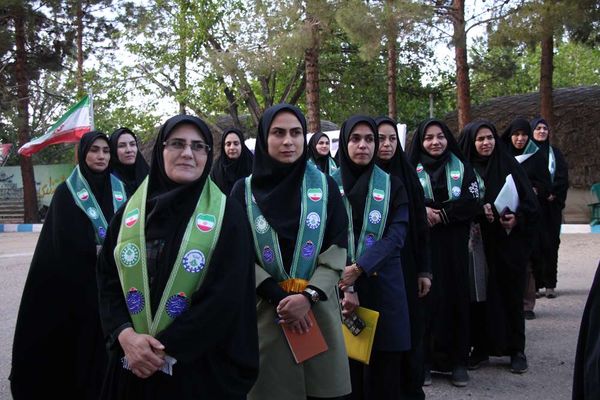 پیش اردوی ملی تشکیلات پیشتازان دختر استان کرمان