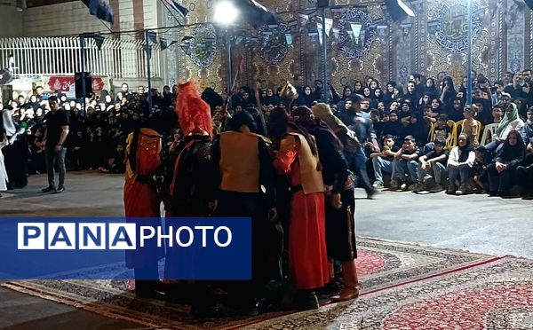 تعزیه‌خوانی در مسجد الهادی اهواز