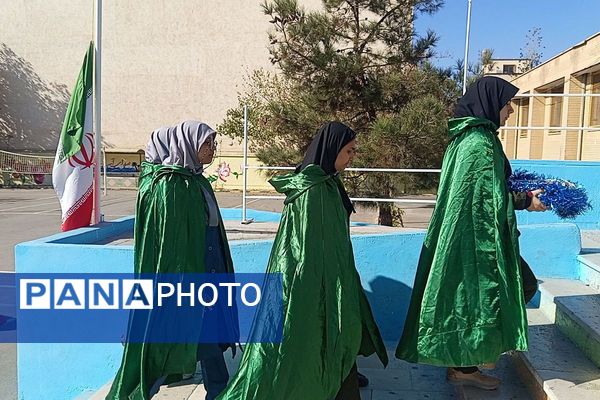 مراسم عزاداری حضرت فاطمه(س) در مدارس شهرستان ملارد