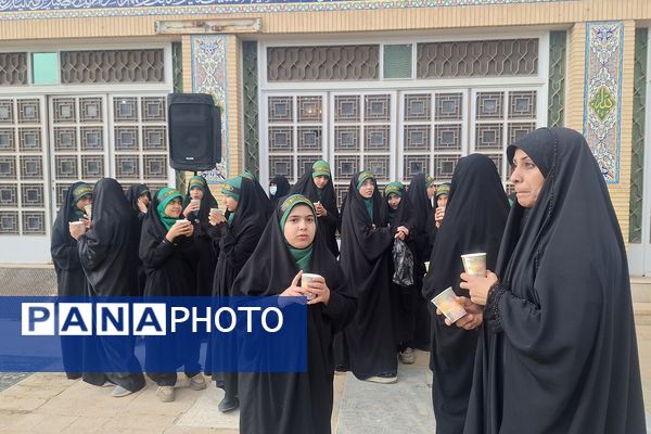 مراسم بزرگداشت سردار شهید حاج قاسم سلیمانی در گلزار شهدا شیراز 