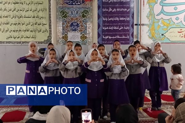 گرامیداشت میلاد حضرت زهرا (س) در دبستان فرزانگان رباط‌کریم