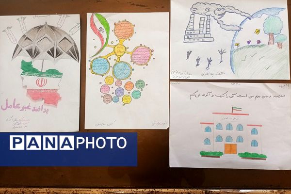 برگزاری مراسم هفته پدافند غیر عامل در دبستان‌ بنت‌الهدی فیروزکوه