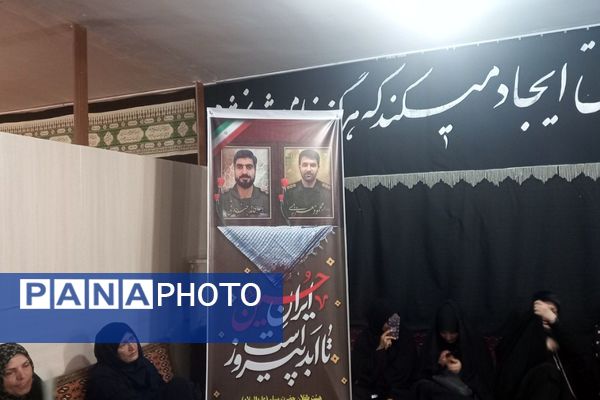 محفل دانش آموزی مقدامه در سوگ شهادت دختر سه‌ساله امام حسین(ع)