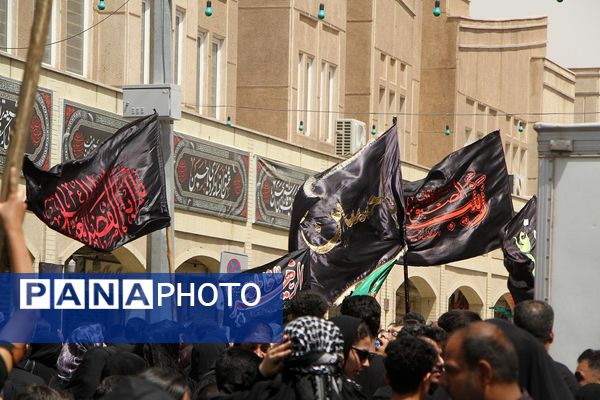 پیاده‌روی جاماندگان اربعین حسینی شهرستان بم 