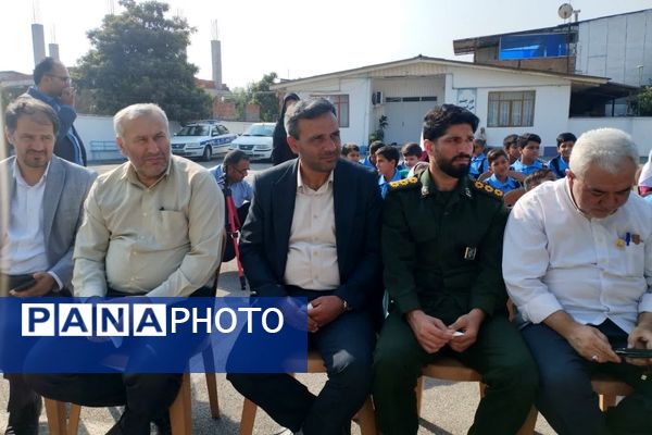 مانور بازگشایی مدارس در میاندورود