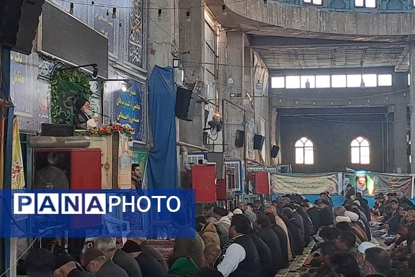 نماز عبادی سیاسی جمعه در آخرین جمعه ماه شعبان در نیشابور 