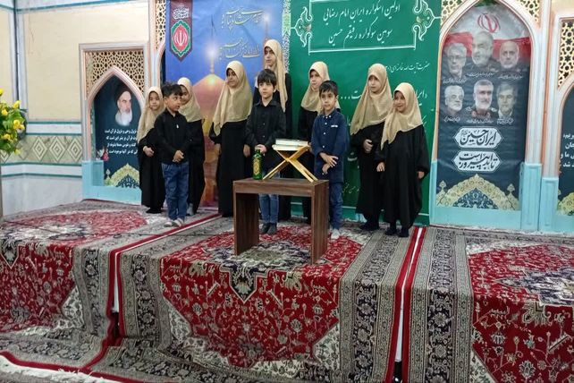 مراسم شهادت امام حسن مجتبی (ع) در امامزاده یحیی سمنان