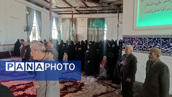 برگزاری مراسم تشییع نمادین پیکر حضرت فاطمه(س)در امامزاده سید محمد(ع)کاشمر