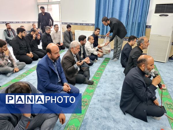 مراسم یادبود شهید سید حسن نصرالله در نمازخانه ولایت آموزش و پرورش شهرستان اسلامشهر