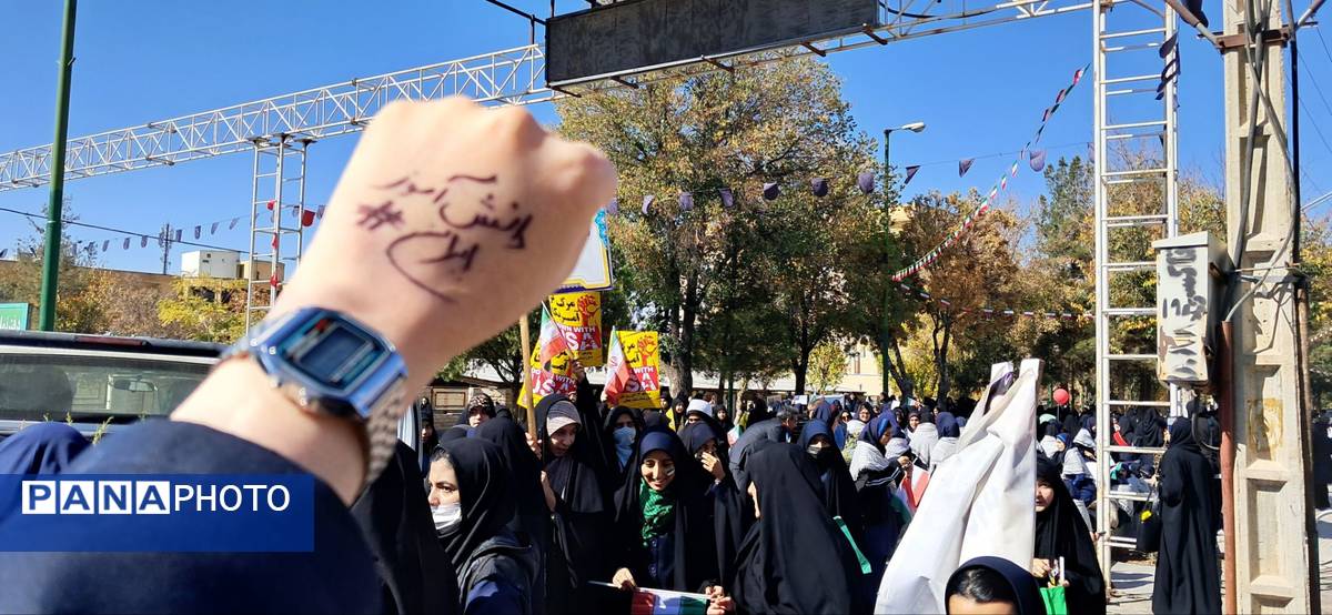 مشت هایی از نماد استواری و شجاعت 