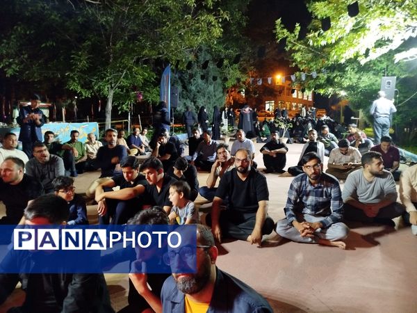 هیات عزاداری دانش‌آموزی در رویداد تخصصی تربیت مربیان ارشد اردویی کشور