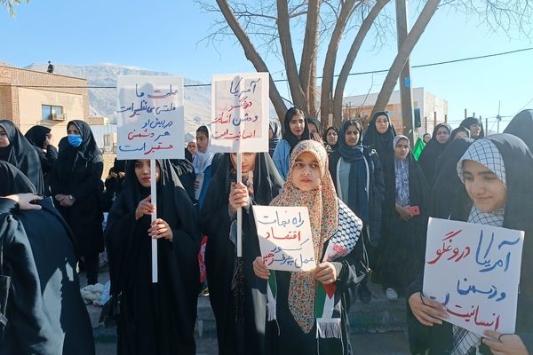 راهپیمائی یوم الله ۲۲بهمن در شهرستان آبدانان