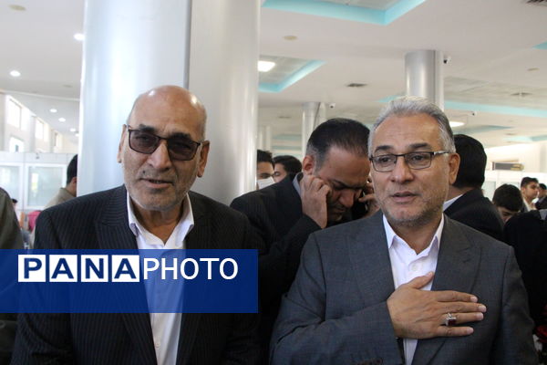 مراسم استقبال از کاروان دانش‌آموزی اعزام به حج عمره در یزد