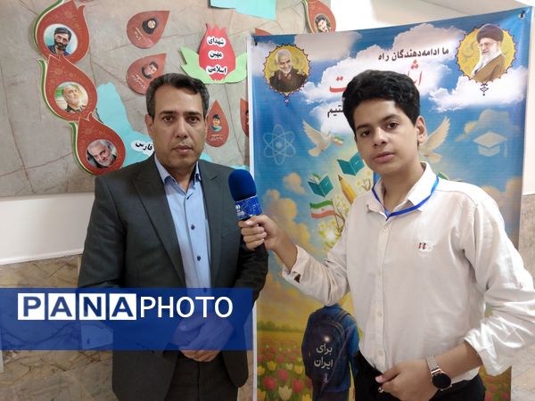 جشن آغاز سال تحصیلی در دبیرستان دخترانه حاتمی 