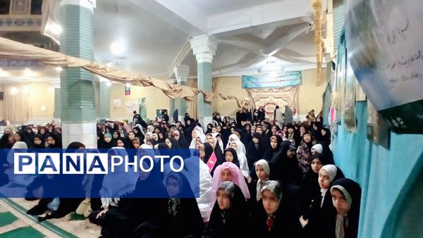 دختران باخرزی در خلوت اعتکاف با خدا