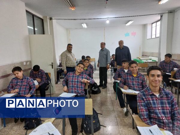 مرحله دوم آزمون سنجش عملکردی دانش‌آموزان دوره اول متوسطه، در منطقه ۱۴ تهران