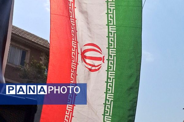 طنین فریاد «لبیک یا حسین(ع)» در پیاده‌روی باشکوه جاماندگان اربعین حسینی در شهرستان قدس