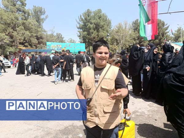 مراسم جاماندگان اربعین در شهرستان نیشابور همراه با برنامه های متنوع برگزار شد 