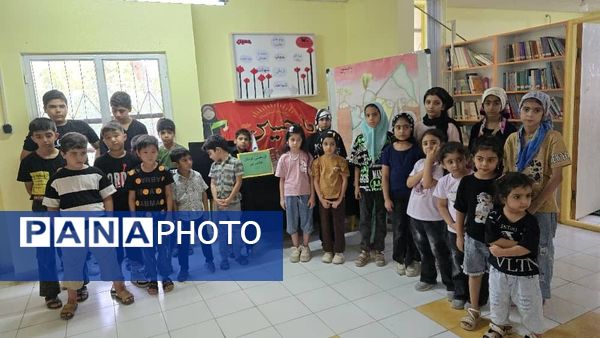 گردهمایی کودکان عاشورایی در کانون پرورش فکری کودکان و نوجوانان حاجی‌‌‌آباد 