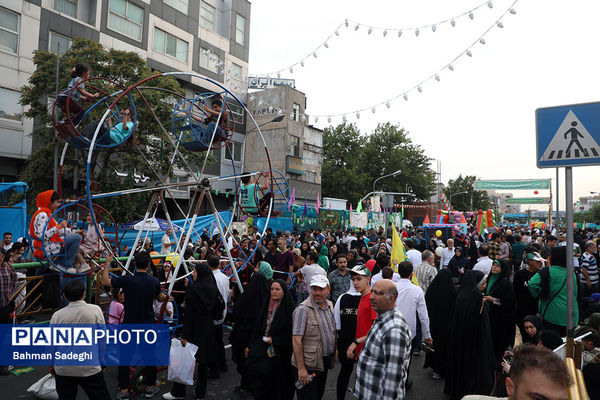 مهمونی ۱۰ کیلومتری غدیر در تهران    