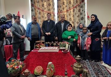 جشن یلدا در آموزشگاه استثنایی تاج الملوک ثلاث