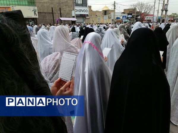  نماز عید فطر در شهرستان آبیک