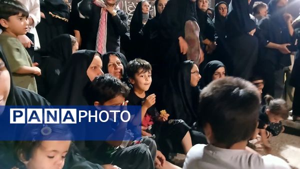 مراسم تاسوعای حسینی در شهرستان لنده