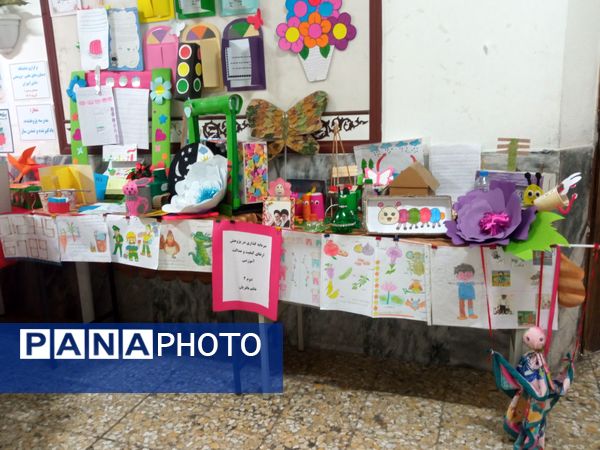 نمایشگاه دستاوردهای علمی و پژوهشی دبستان نرجس یک و دو 
