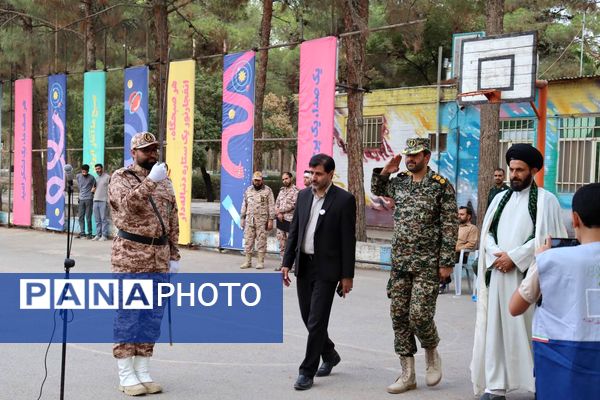 برگزاری افتتاحیه طرح ولایت پویندگان پسر در اردوگاه شهید بهشتی اصفهان