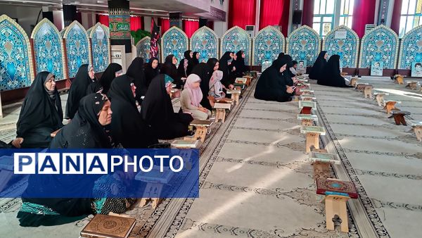 تکریم شهدای جنگ ۱۲ روزه با نوای قرآن در یاسوج