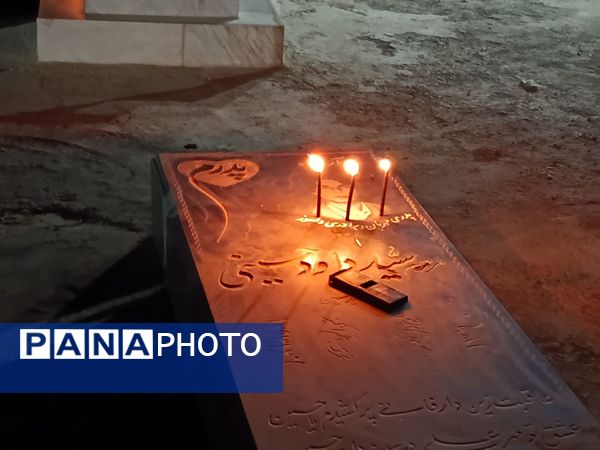 تشییع نمادین حضرت زهرا(س) در دهستان رزق‌آباد