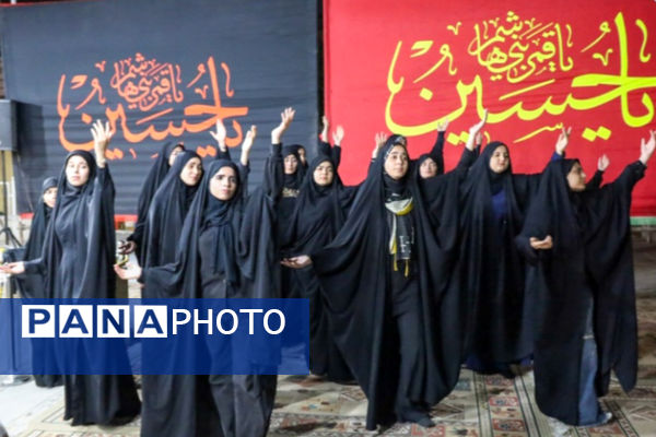 مراسم عزاداری و روضه خوانی سالار شهیدان به میزبانی ناحیه 4 شیراز