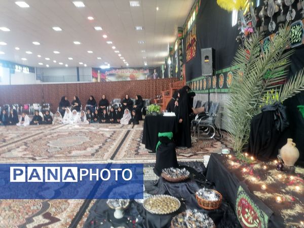 سوگواری دهه فاطمیه ویژه دانش آموزان آموزشگاه زهرا عبداللهیان ارغا 