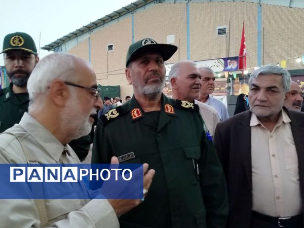  بازدید مدیرکل بنیاد حفظ آثار و نشر ارزش های دفاع مقدس خراسان رضوی از نمایشگاه  کنگره ملی شهید مدرس (ره) 