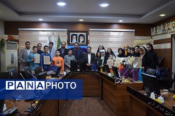 آیین تجلیل از خبرنگاران پانا منطقه چهارده